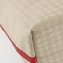 BOTTEGA VENETA INTRECCIATO Tote Bag Canvas Beige Silver Auth bs29655-16