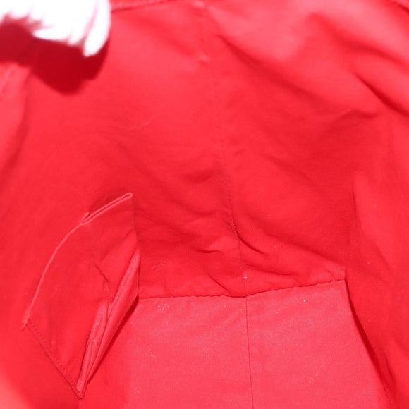 BOTTEGA VENETA INTRECCIATO Tote Bag Canvas Beige Silver Auth bs29655