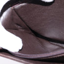 CELINE C Macadam Canvas Shoulder Bag Brown Gold Auth bs29657-20