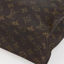 LOUIS VUITTON Monogram Sac Plat Hand Bag M51140 LV Auth bs29660-15