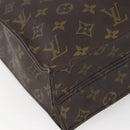 LOUIS VUITTON Monogram Sac Plat Hand Bag M51140 LV Auth bs29660-16