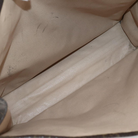 LOUIS VUITTON Monogram Sac Plat Hand Bag M51140 LV Auth bs29660