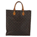 LOUIS VUITTON Monogram Sac Plat Hand Bag M51140 LV Auth bs29660-13