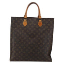 LOUIS VUITTON Monogram Sac Plat Hand Bag M51140 LV Auth bs29660-2