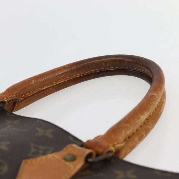 LOUIS VUITTON Monogram Sac Plat Hand Bag M51140 LV Auth bs29660