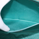 Salvatore Ferragamo Gancini Hand Bag Patent leather 2way White Gold Auth bs29662-22