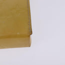 LOUIS VUITTON Monogram Vernis Green Cigarette Case Beige M91048 LV Auth bs29664-13