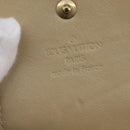 LOUIS VUITTON Monogram Vernis Green Cigarette Case Beige M91048 LV Auth bs29664-16