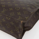 LOUIS VUITTON Monogram Sac Plat Hand Bag M51140 LV Auth bs29671-15