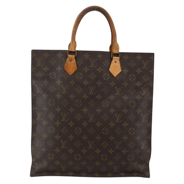 LOUIS VUITTON Monogram Sac Plat Hand Bag M51140 LV Auth bs29671 - 0