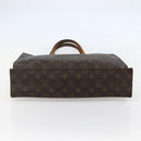 LOUIS VUITTON Monogram Sac Plat Hand Bag M51140 LV Auth bs29671-5