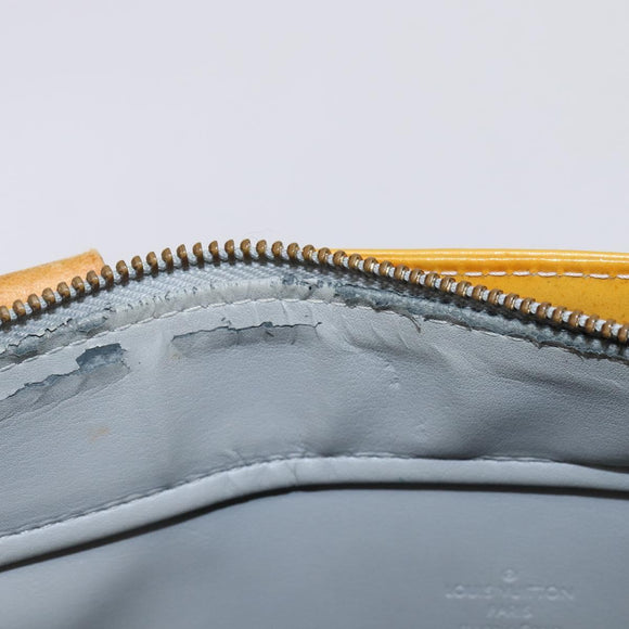 LOUIS VUITTON Monogram Vernis Columbus Tote Bag Gris M91028 LV Auth bs29674