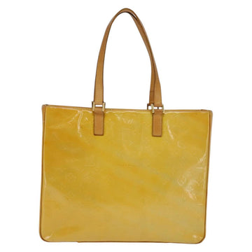 LOUIS VUITTON Monogram Vernis Columbus Tote Bag Gris M91028 LV Auth bs29674 - 0