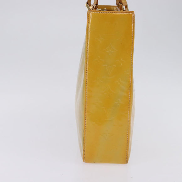 LOUIS VUITTON Monogram Vernis Columbus Tote Bag Gris M91028 LV Auth bs29674