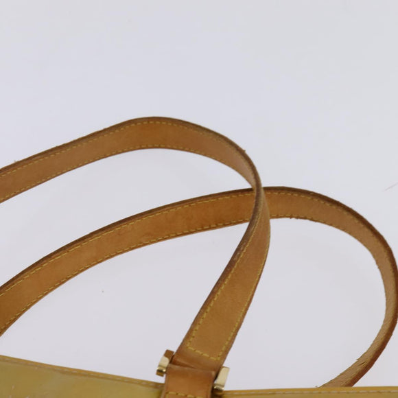 LOUIS VUITTON Monogram Vernis Columbus Tote Bag Gris M91028 LV Auth bs29674