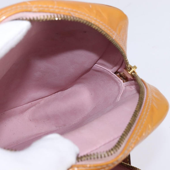 LOUIS VUITTON Monogram Vernis Wooster Bag Marshmallow Pink M91037 Auth bs29675