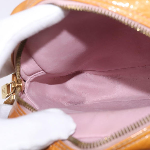 LOUIS VUITTON Monogram Vernis Wooster Bag Marshmallow Pink M91037 Auth bs29675