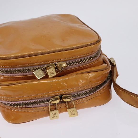 LOUIS VUITTON Monogram Vernis Wooster Bag Marshmallow Pink M91037 Auth bs29675