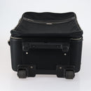 Salvatore Ferragamo Suitcase Canvas Black Silver Auth bs29676-6