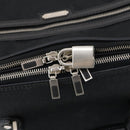 Salvatore Ferragamo Suitcase Canvas Black Silver Auth bs29676-23