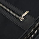 Salvatore Ferragamo Suitcase Canvas Black Silver Auth bs29676-28