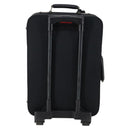 Salvatore Ferragamo Suitcase Canvas Black Silver Auth bs29676-2