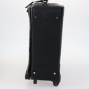 Salvatore Ferragamo Suitcase Canvas Black Silver Auth bs29676-3