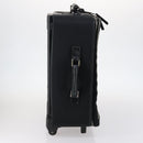Salvatore Ferragamo Suitcase Canvas Black Silver Auth bs29676-4