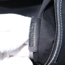 VALENTINO Business Bag Leather Gray Silver Auth bs29682-12