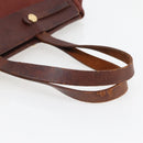 HERMES Herbag Cabas GM Tote Bag Canvas Leather Brown Gold Auth bs29683-7