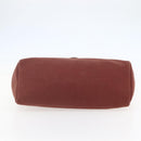 HERMES Herbag Cabas GM Tote Bag Canvas Leather Brown Gold Auth bs29683-5