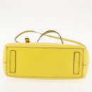 LOEWE Shoulder Bag Leather 2way Yellow Gold Auth bs29684-5