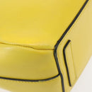 LOEWE Shoulder Bag Leather 2way Yellow Gold Auth bs29684-9