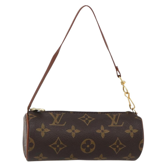 LOUIS VUITTON Monogram Papillon Pouch LV Auth bs29689