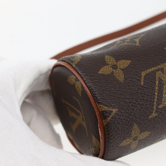LOUIS VUITTON Monogram Papillon Pouch LV Auth bs29689