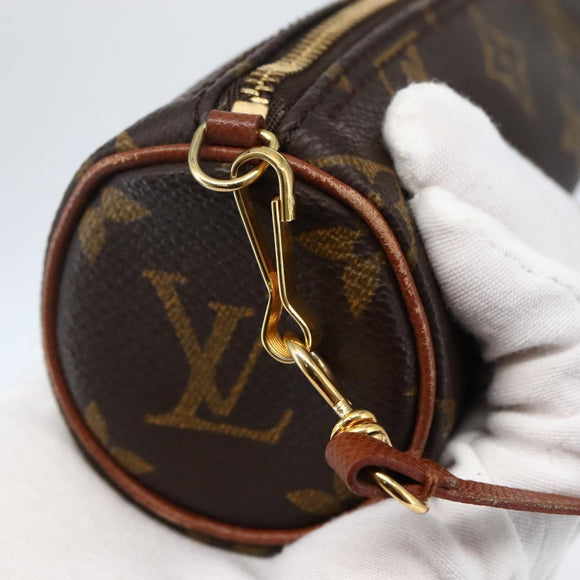 LOUIS VUITTON Monogram Papillon Pouch LV Auth bs29689