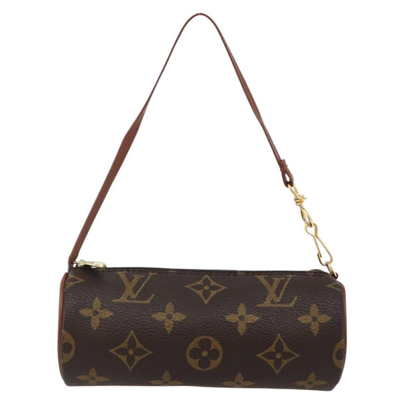 LOUIS VUITTON Monogram Papillon Pouch LV Auth bs29689