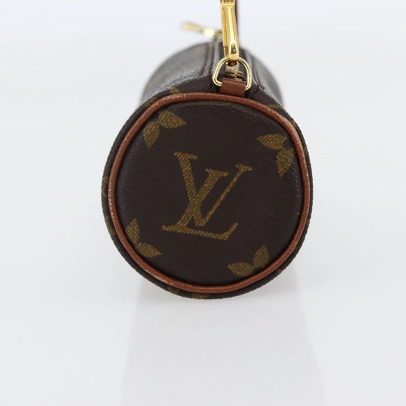 LOUIS VUITTON Monogram Papillon Pouch LV Auth bs29689