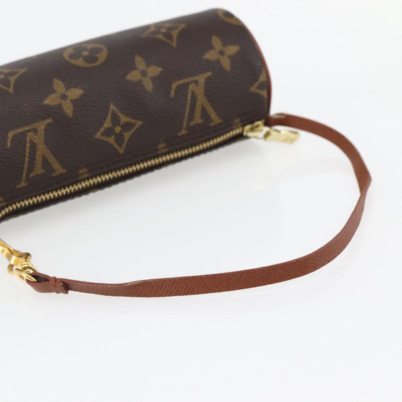 LOUIS VUITTON Monogram Papillon Pouch LV Auth bs29689