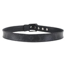LOUIS VUITTON Monogram Eclipse Ceinture Voyager Belt LV Auth bs29690-2