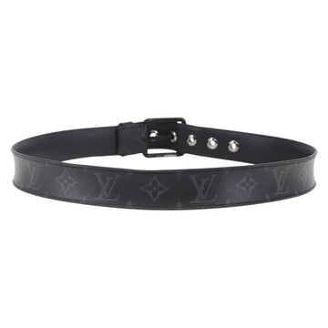 LOUIS VUITTON Monogram Eclipse Ceinture Voyager Belt LV Auth bs29690 - 0