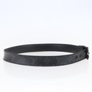 LOUIS VUITTON Monogram Eclipse Ceinture Voyager Belt LV Auth bs29690-3