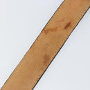 LOUIS VUITTON Monogram Denim Ceinture Belt 41.3"" Black M6972W LV Auth bs29692-11