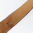 LOUIS VUITTON Monogram Denim Ceinture Belt 41.3"" Black M6972W LV Auth bs29692-14