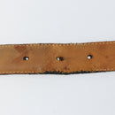 LOUIS VUITTON Monogram Denim Ceinture Belt 41.3"" Black M6972W LV Auth bs29692-8