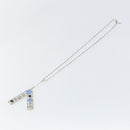 Christian Dior Necklace metal Silver Auth bs29694-10