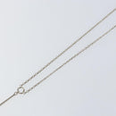 Christian Dior Necklace metal Silver Auth bs29694-12