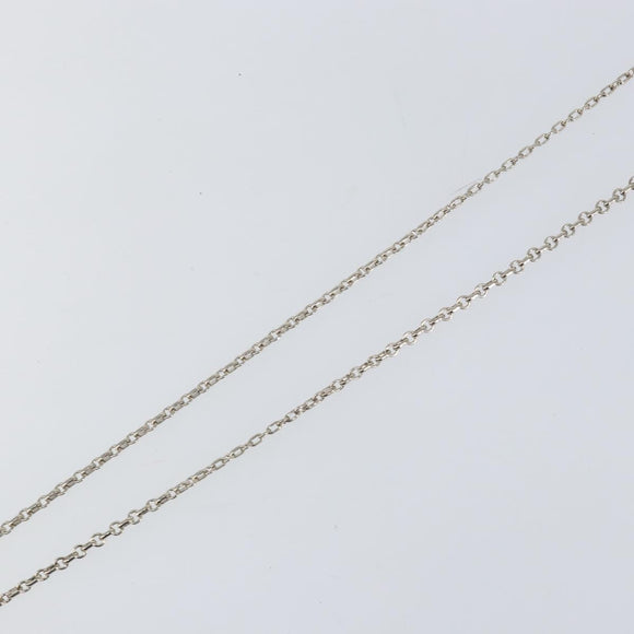 Christian Dior Necklace metal Silver Auth bs29694