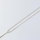 Christian Dior Necklace metal Silver Auth bs29694-4