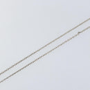 Christian Dior Necklace metal Silver Auth bs29694-5